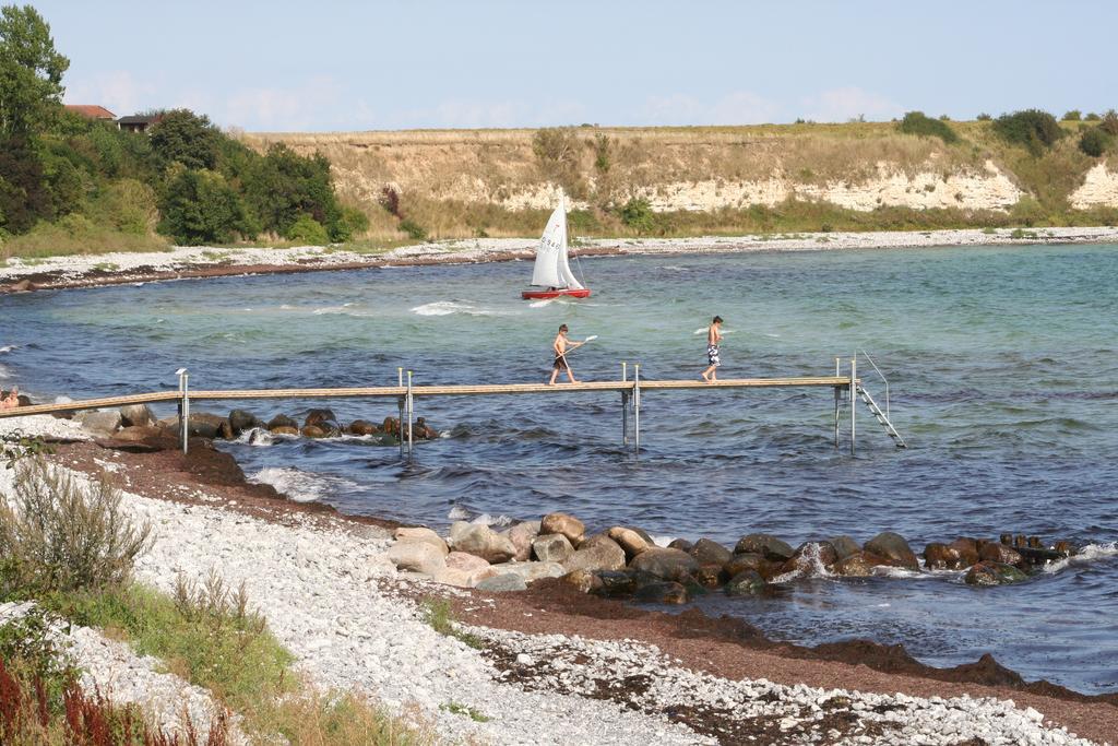 فندق Stevns Klint Strandpension Rødvig المظهر الخارجي الصورة